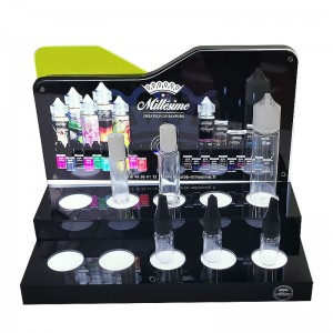 L-Shaped Acrylic Vape Display Stand